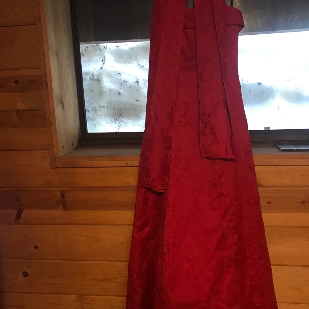 Roberta Red Formal dress